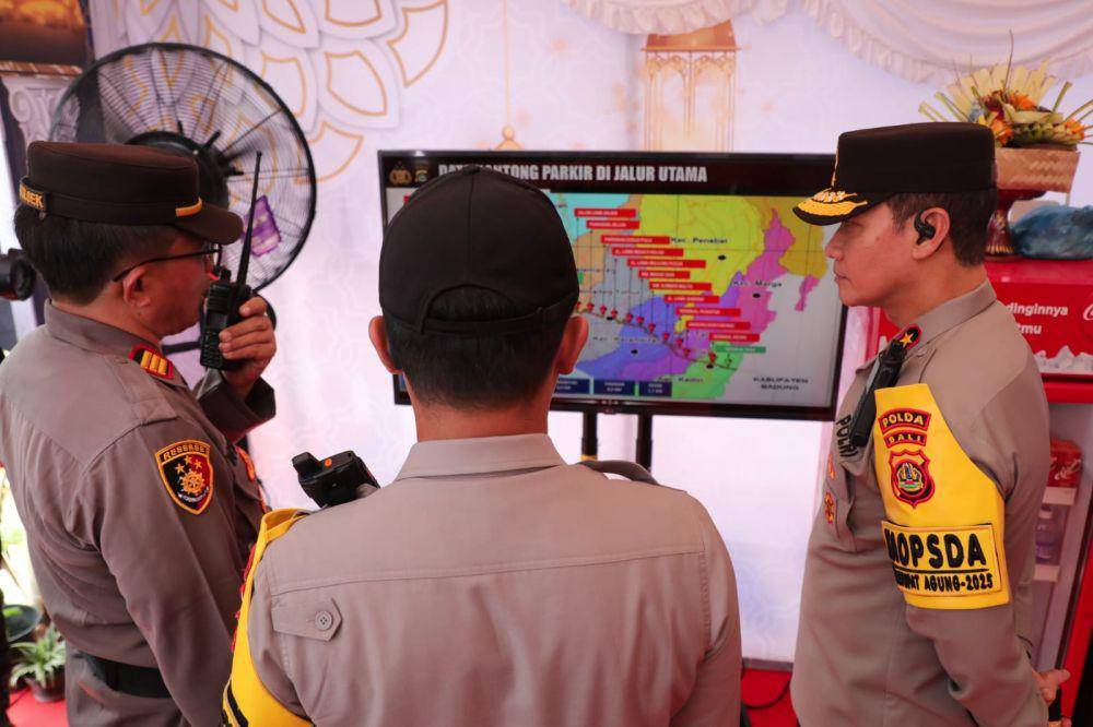 Kapolda Bali memantau arus lalu lintas menjelang arus mudik (Dok.IDN Times/istimewa)