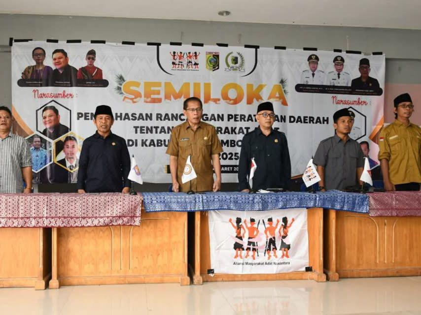 Wabup Lotim Dukung Pembuatan Perda untuk Masyarakat Adat
