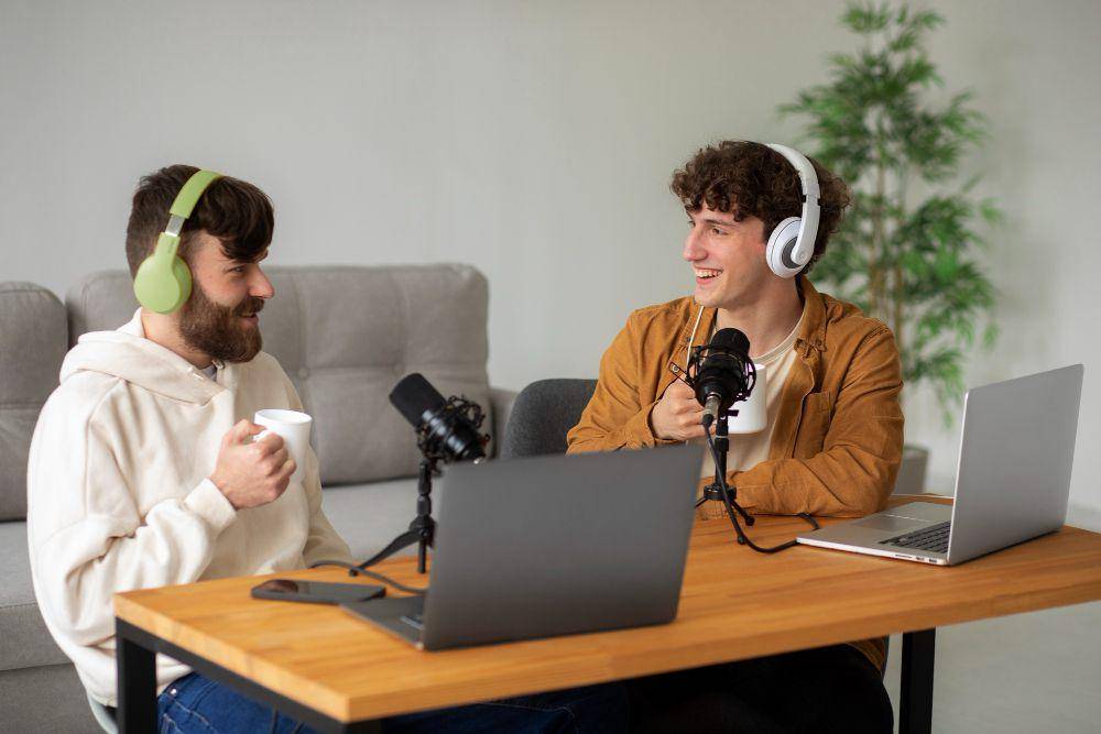 Ilustrasi podcast (Freepik.com/freepik)