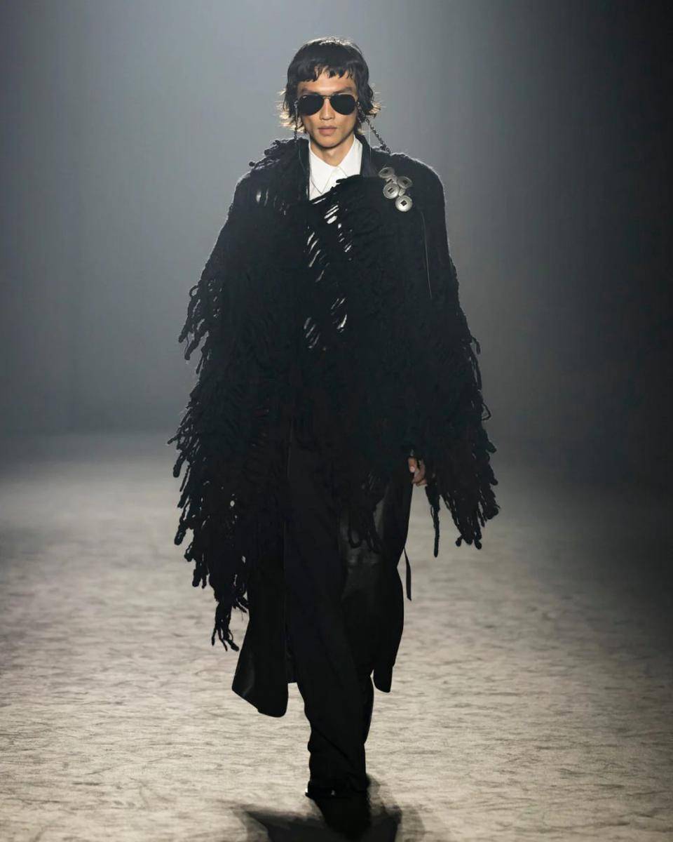 Ann Demeulemeester A/W 2025-26 di Paris Fashion Week (dok. Ann Demeulemeester)
