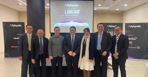MyRepublic Indonesia berhasil mengantongi 1 juta pelanggan aktif (dok. MyRepublic Indonesia)