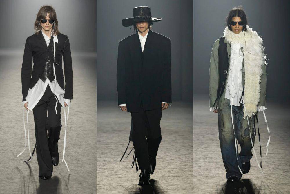 Ann Demeulemeester F/W 2025-26 di Paris Fashion Week (dok. Ann Demeulemeester)