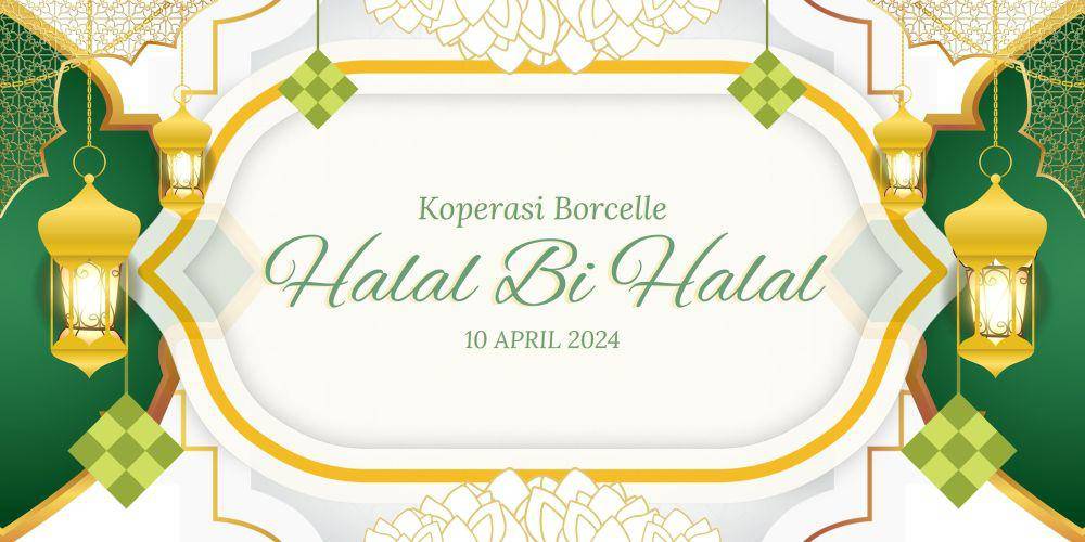 ilustrasi banner halal bihalal (dok. Canva/Met`s Creative)