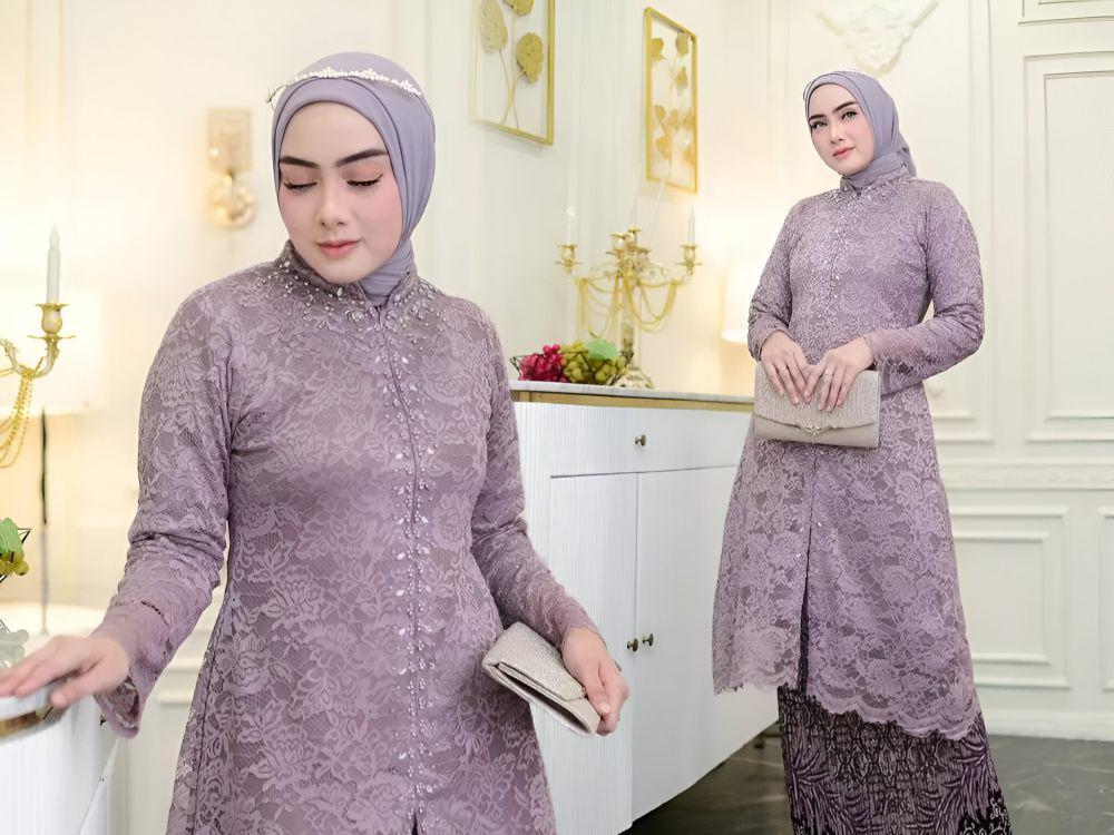 5 Kebaya Elegan dengan Sentuhan Tradisional yang Cocok untuk Hari Raya