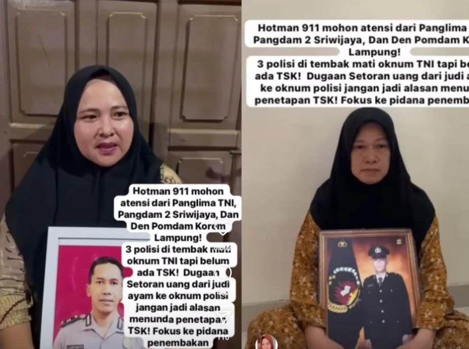 Keluarga 3 Polisi Ditembak di Way Kanan Minta Bantuan Hotman Paris