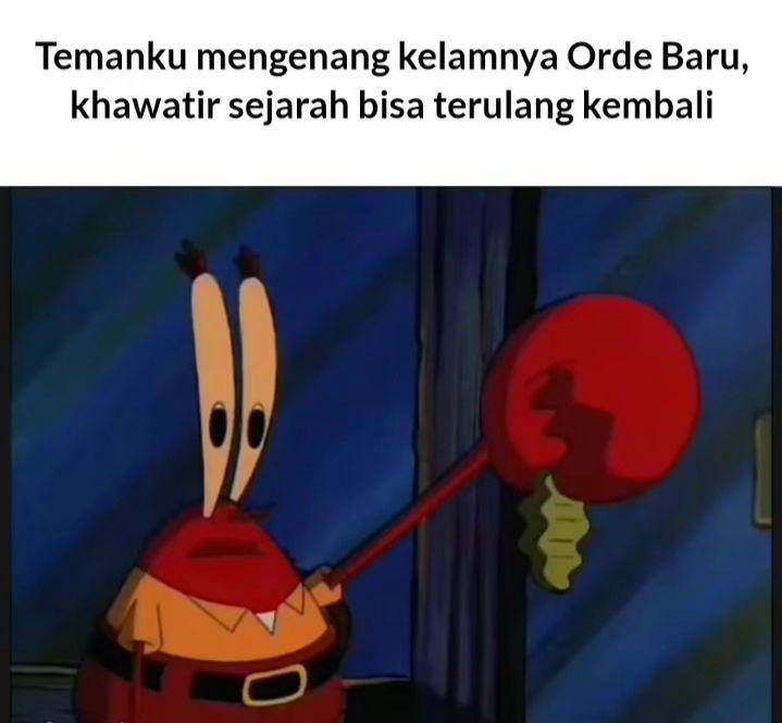 meme Orde Baru (instagram.com/fajrichz)
