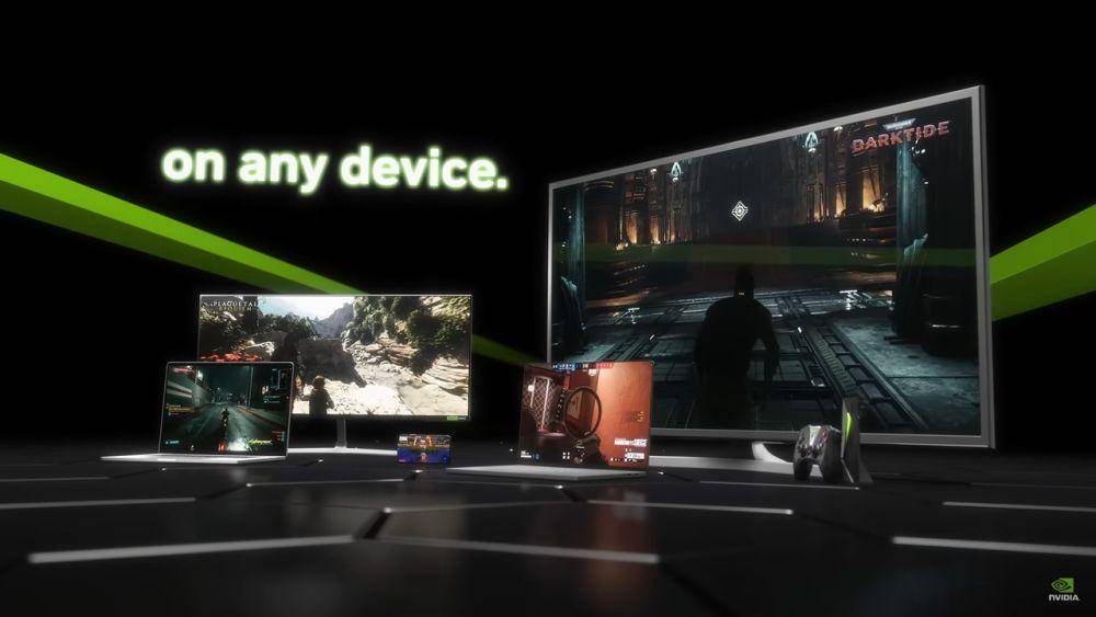 Cloud gaming memberikan kemudahan untuk bisa dimainkan di berbagai platform. (youtube.com/NVIDIA GeForce)