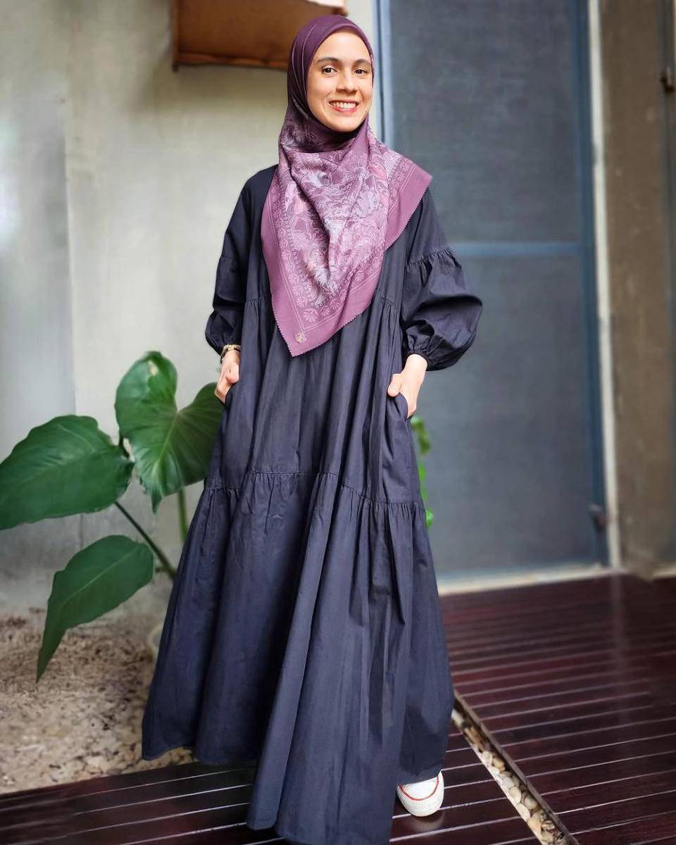 ide outfit Lebaran ala Nycta Gina (instagram.com/missnyctagina)
