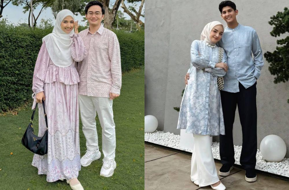 9 Inspirasi Outfit Lebaran Couple, Serasi dan Manis Dipandang!