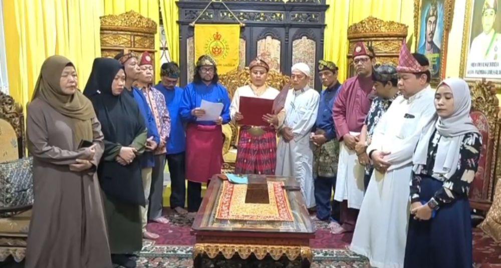 Langgar UU Simbur Cahayo, Willie Salim Dikutuk Sultan Palembang