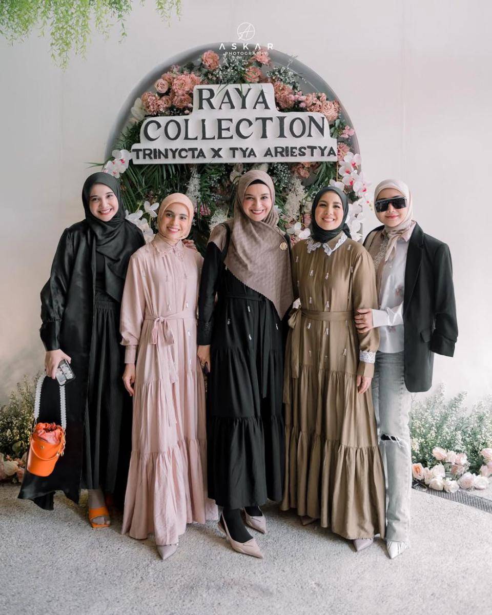 ide outfit Lebaran ala Nycta Gina (instagram.com/missnyctagina)