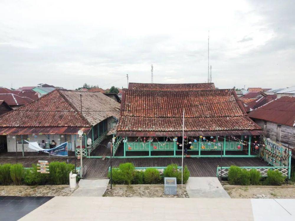 Rumah Baba Boentjit yang berusia 300 tahun (instagram/Palembang_jalanjalan)