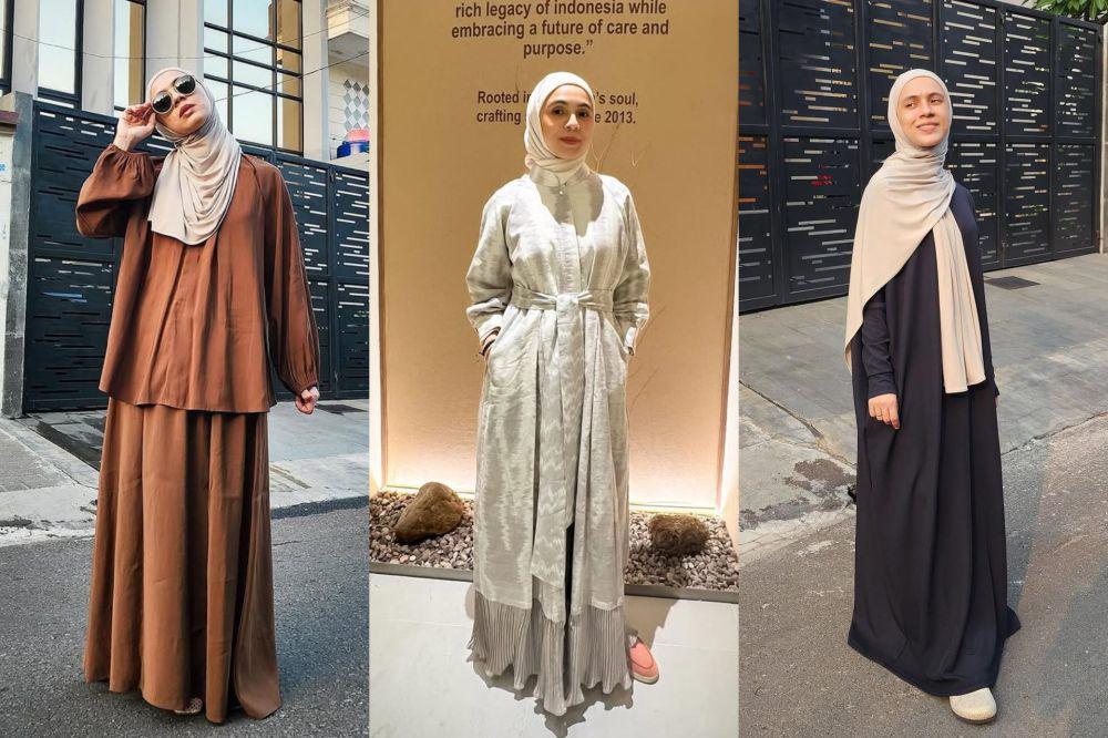 8 Ide Outfit Lebaran ala Nycta Gina, Tampilkan Style Sederhana