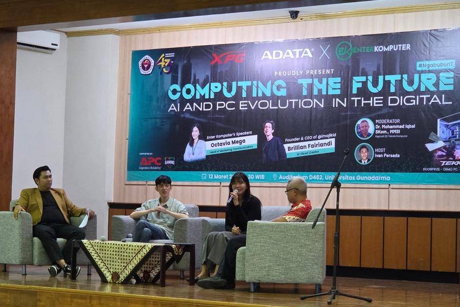 Talkshow Enter Komputer dan Universitas Gunadarma