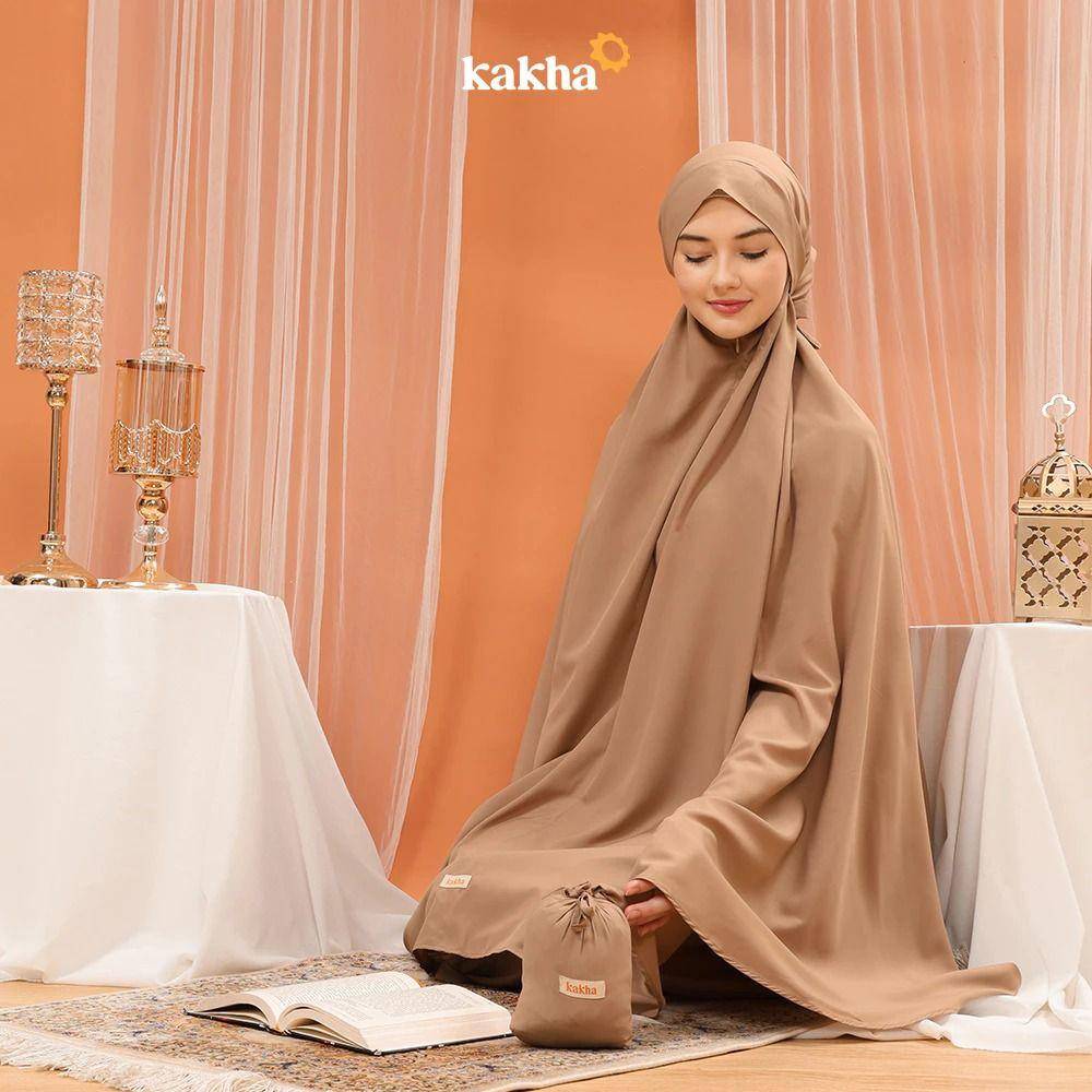 rekomendasi mukena yang travel friendly (shopee.co.id/Kakha Series Official Shop)