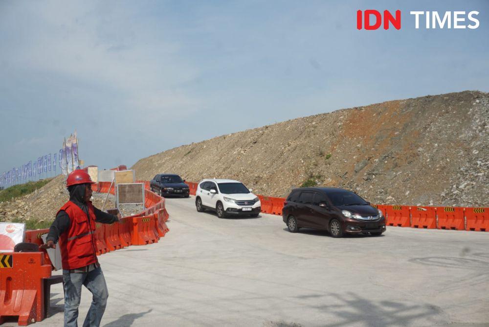 Volume Kendaraan Masuk DIY via Exit Tol Tamanmartani Mulai Meningkat