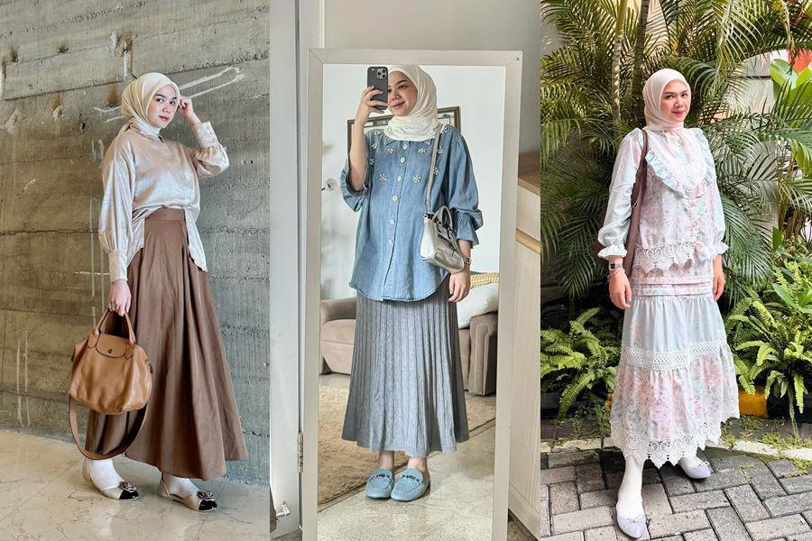 12 Ide Outfit Bukber ala Alfi Siregar, Modis Kekinian!