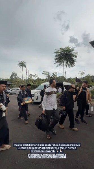 artis itikaf di pesantren (Instagram.com/chand_kelvin)