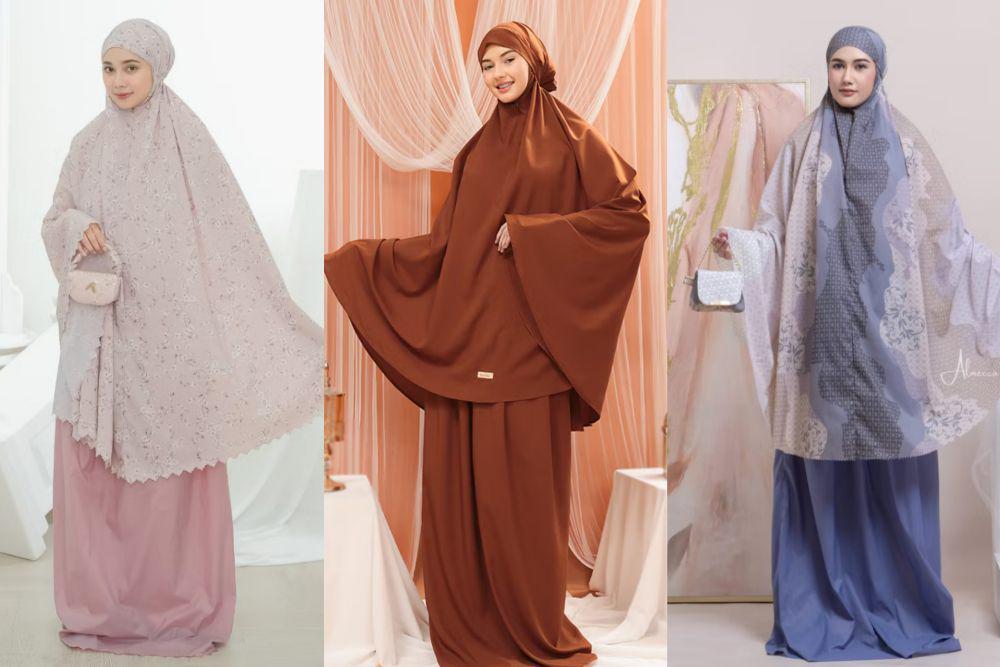 7 Mukena Travel dengan Mini Pouch, Praktis Dibawa Mudik