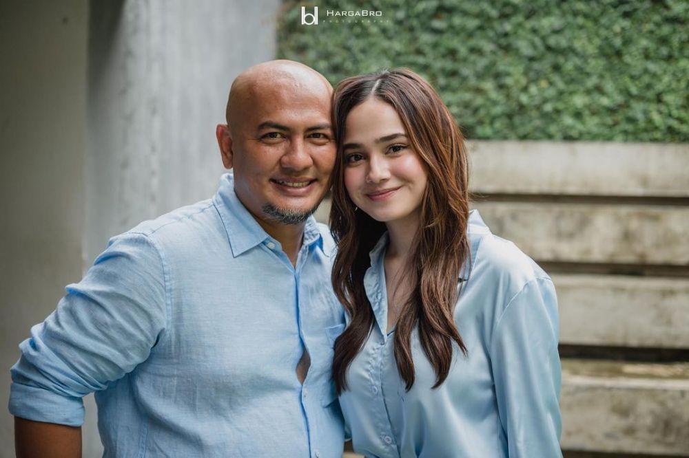 7 Potret Hangat Kedekatan Syifa Hadju dan Ayah Sambungnya