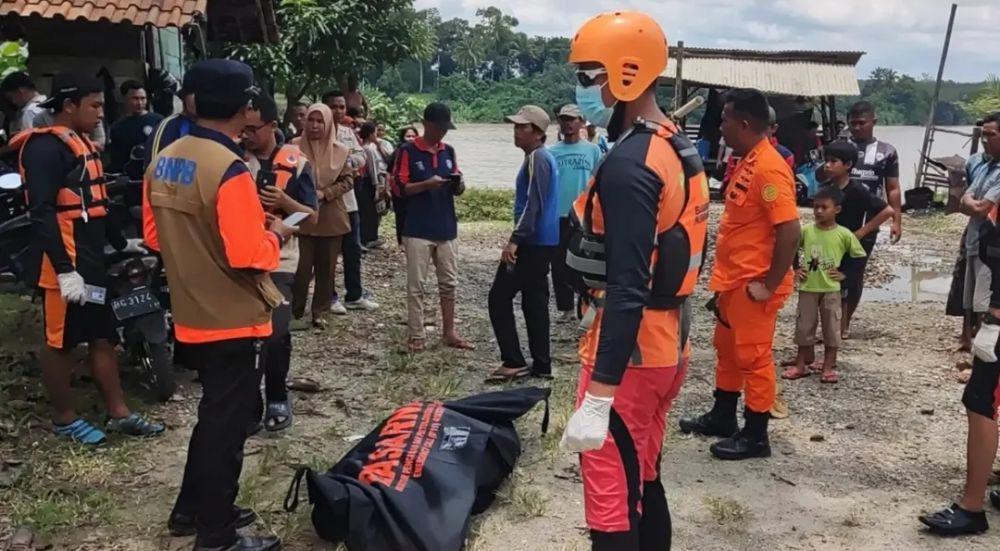 3 Hari Hilang, Bocah Tenggelam di Sungai Saka Selabung OKUS Tewas