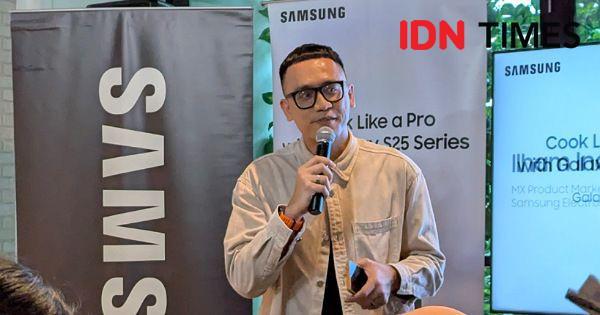 Memasak Makin Mudah dan Simpel Ditemani Galaxy S25 Series