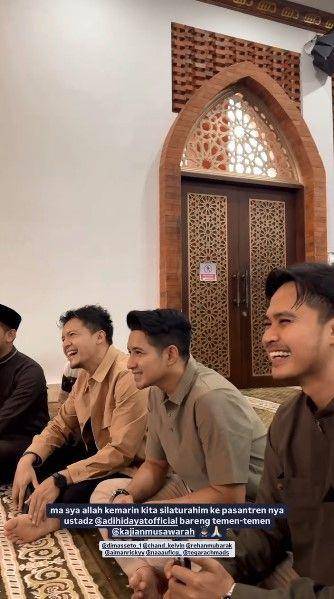 artis itikaf di pesantren (Instagram.com/chand_kelvin)