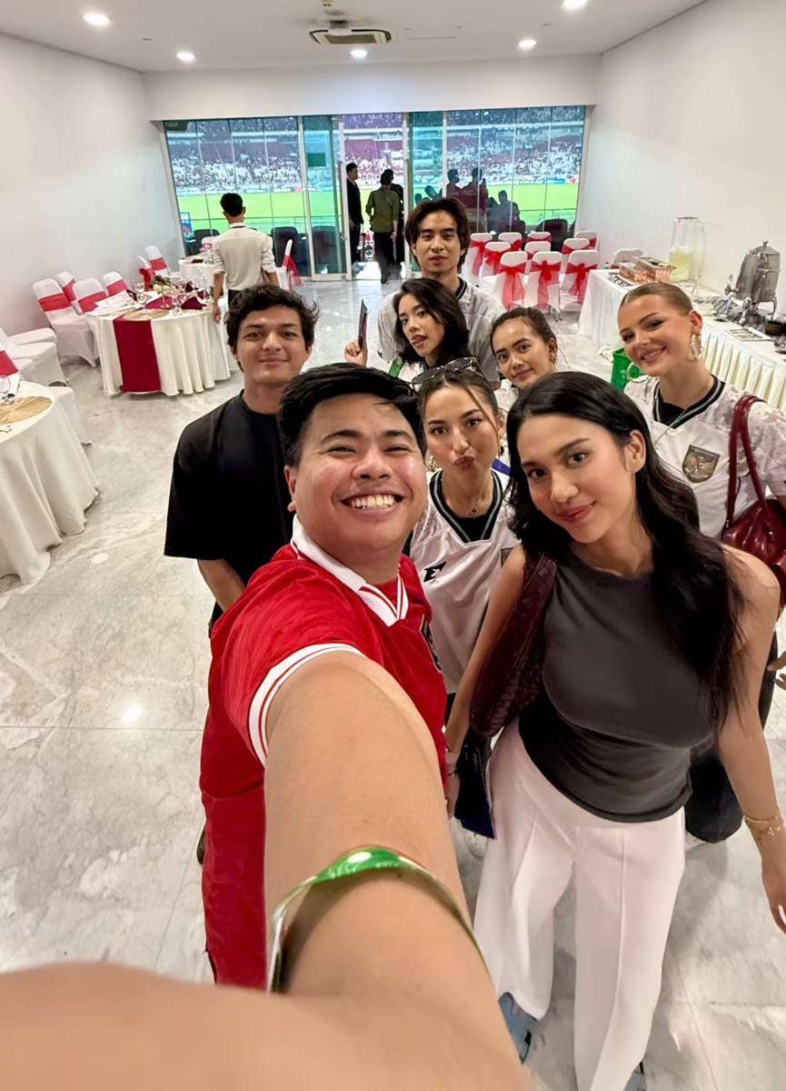 wags dan keluarga timnas (instagram.com/derysyaputraraeger)