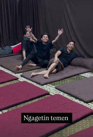 artis itikaf di pesantren (Instagram.com/chand_kelvin)