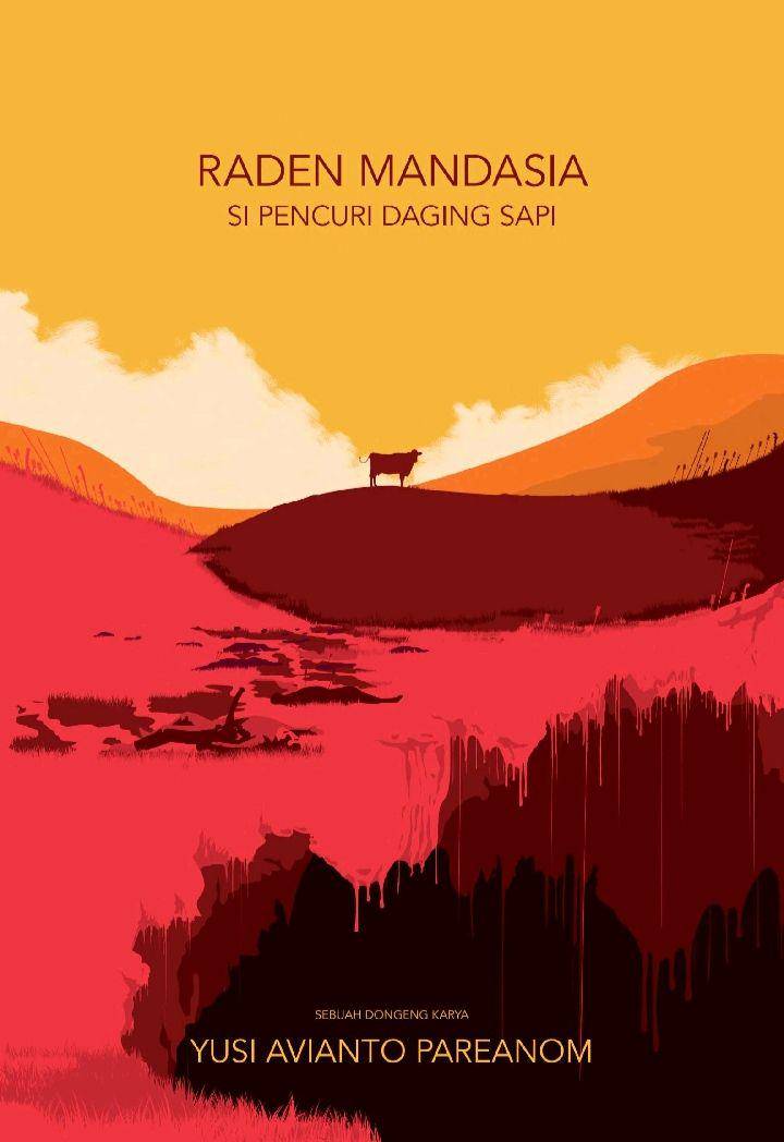 ilustrasi sampul buku Raden Mandasia si Pencuri Daging Sapi (goodreads.com)