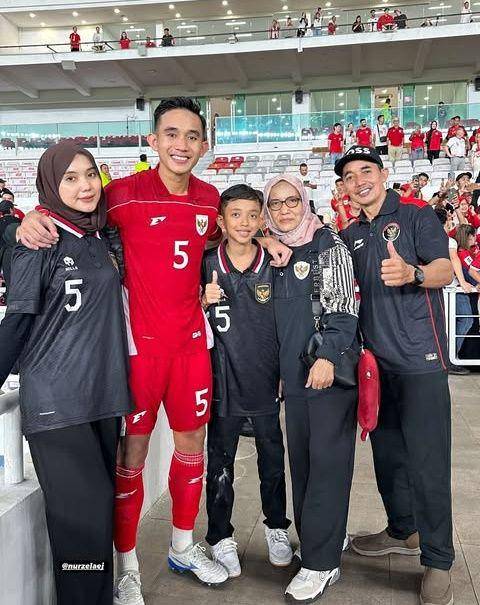 wags dan keluarga timnas (instagram.com/rizkyridhoramadhani)