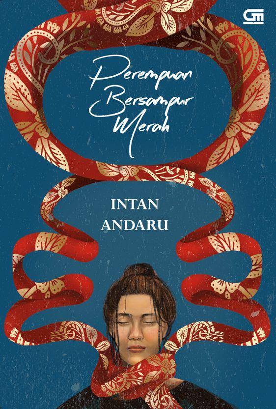 ilustrasi sampul buku Perempuan Bersampur Merah (gpu.id)