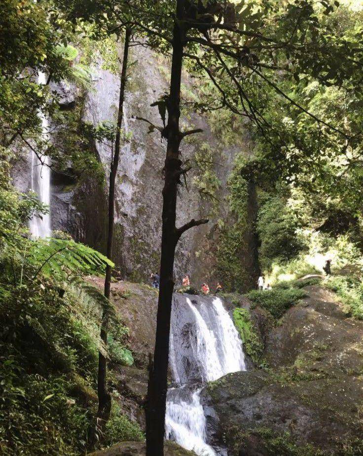 Ilustrasi Air Terjun Dolo di Kediri (pinterest.com/@rnngrm)
