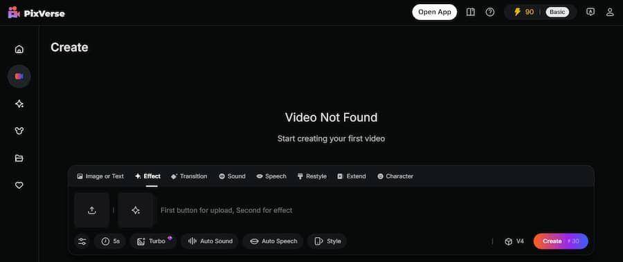tampilan edit video di PixVerse (dok. PixVerse)