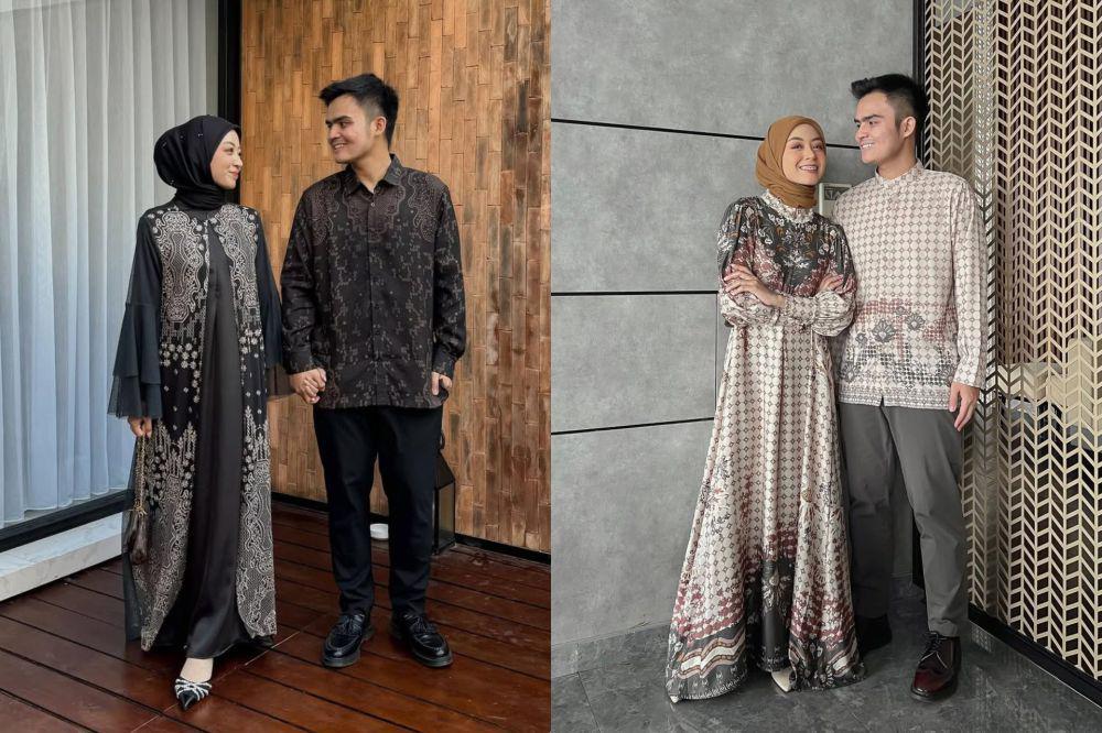 9 Ide Busana Couple untuk Lebaran ala Selebgram Meirani Amalia