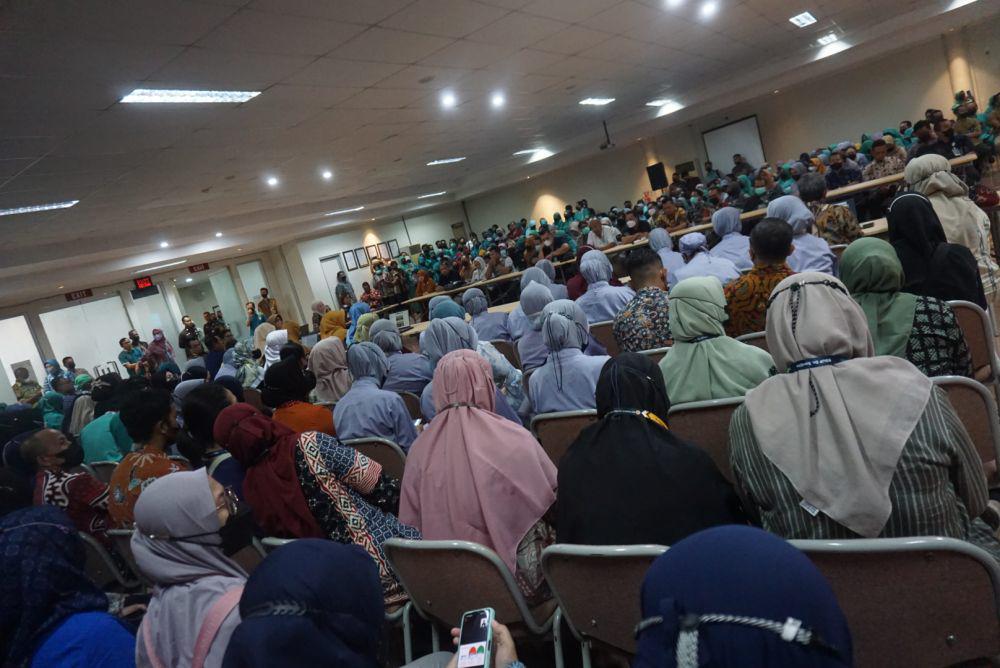 Ratusan Pegawai RSUP Dr Sardjito Protes THR Cuma 30 Persen