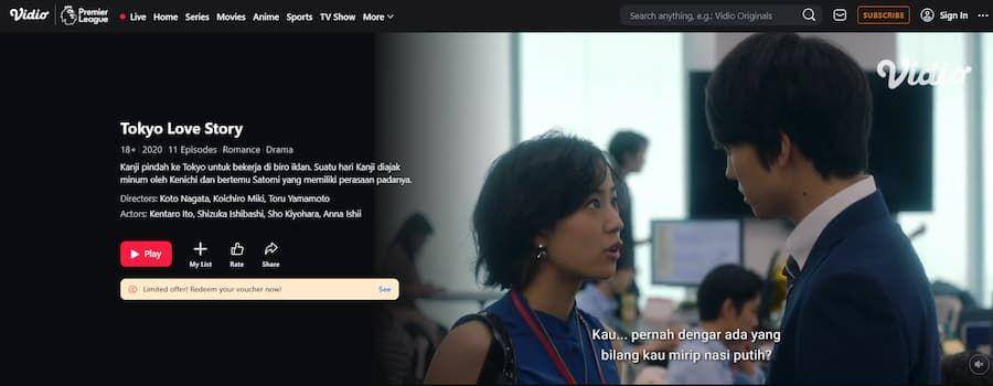 tampilan Vidio (dok. Vidio)