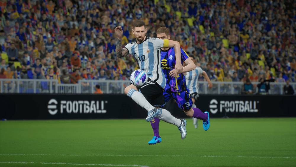 Lionel Messi dalam eFootball (dok. Konami/eFootball)
