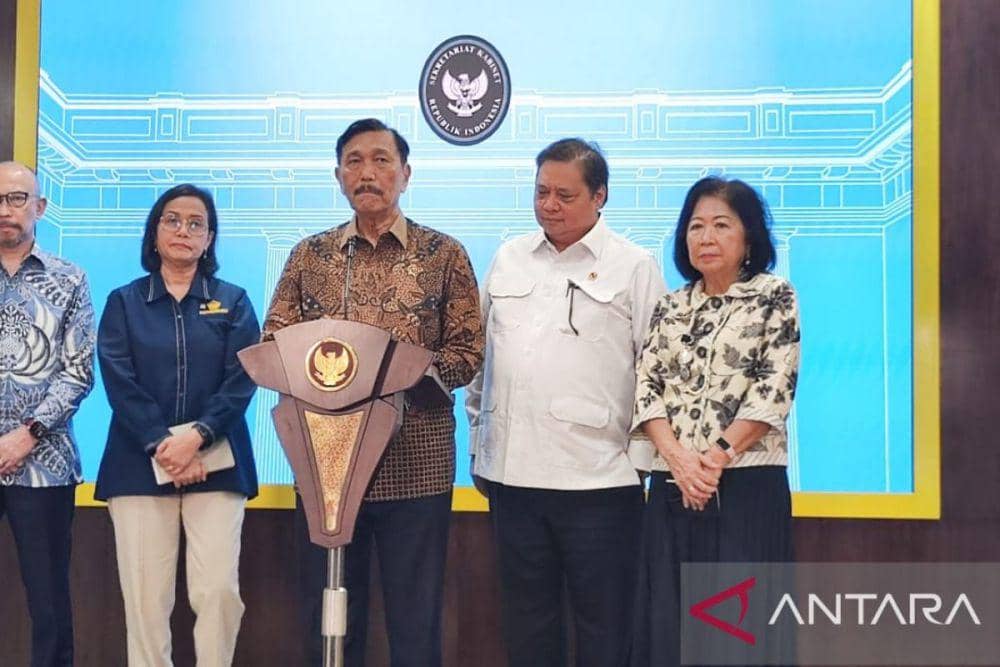 Luhut Binsar Pandjaitan mengumumkan rencana peluncuran Government Technology (GovTech)