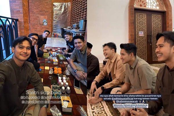 7 Potret Artis Ikut Itikaf di Pesantren, Ada Arie Untung-Dimas Seto