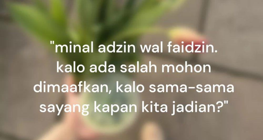 8 Ucapan Lebaran Penuh Gombalan, Jangan Tergocek!