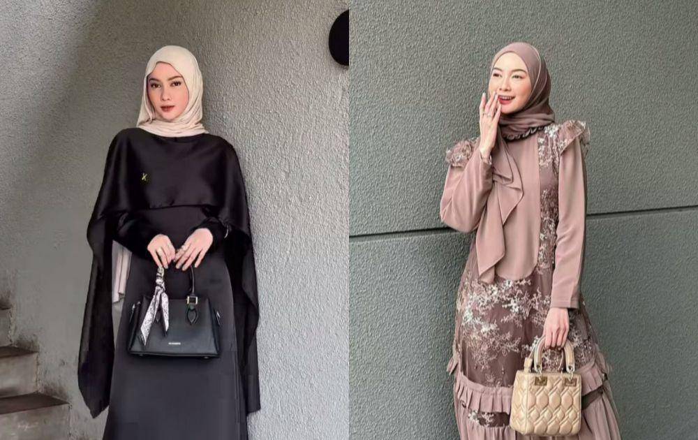 Outfit lebaran ala Nabila Chil (instagram.com/nabilahcil)