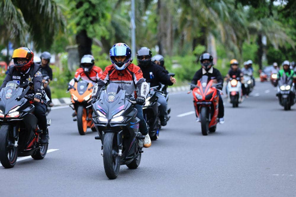 Komunitas motor di Sulawesi Selatan. (dok. MGPA)