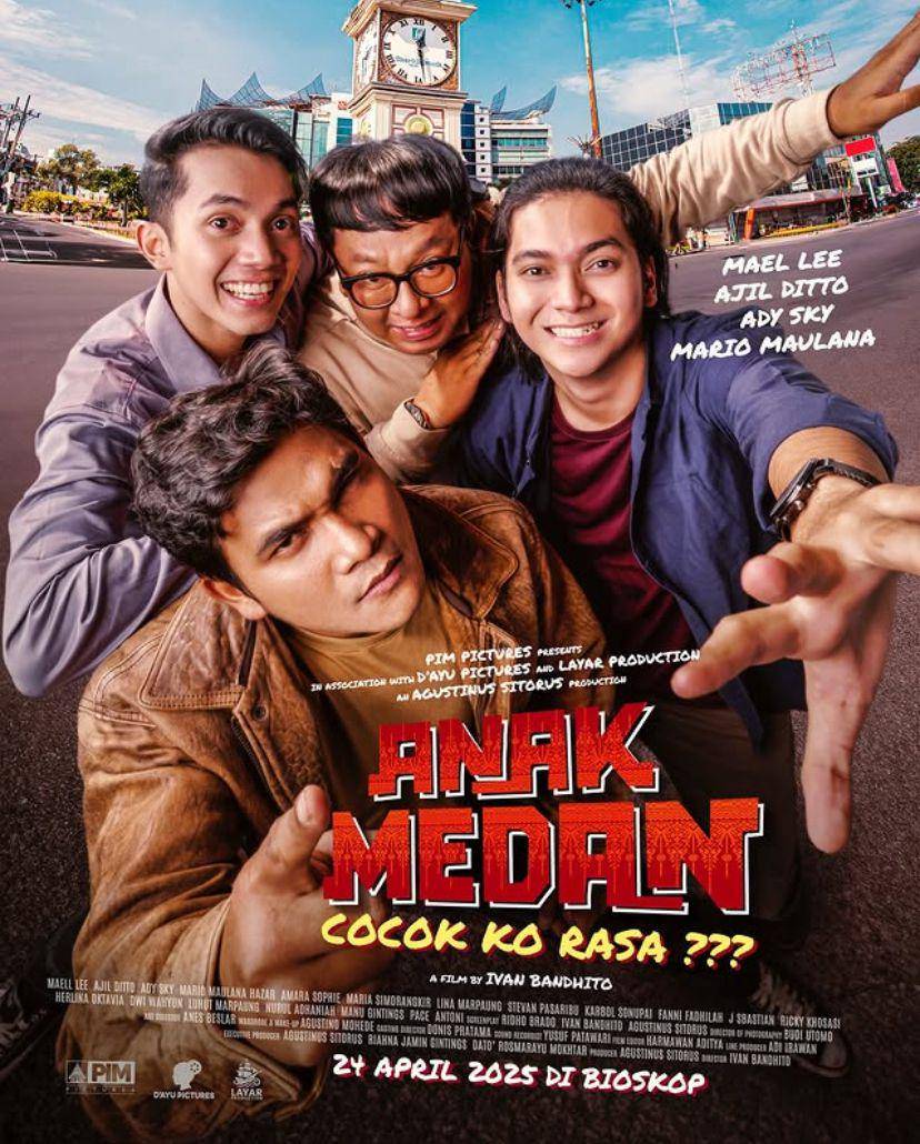 poster film Anak Medan: Cocok Ko Rasa??? (Instagram.com/filmanakmedan_official)