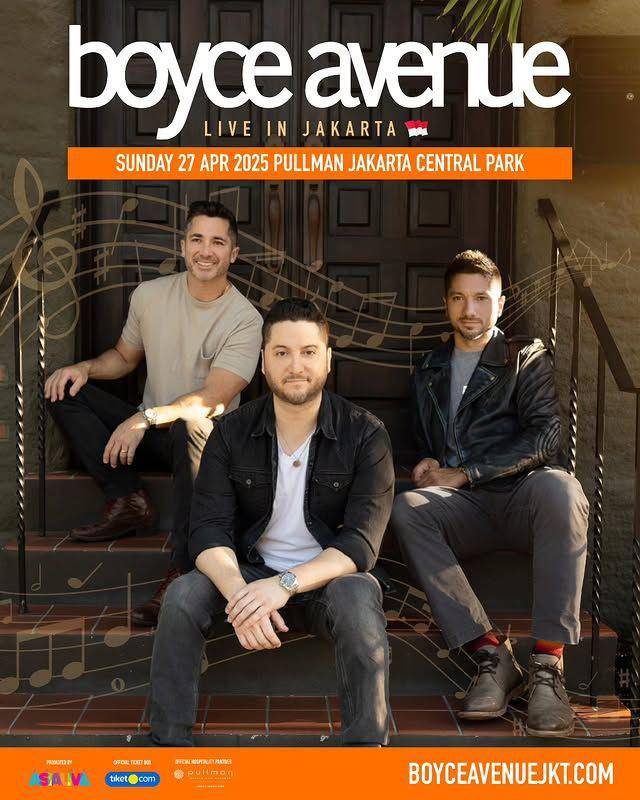 harga tiket konser Boyce Avenue di Jakarta dan cara belinya (Instagram.com/colorasialive)