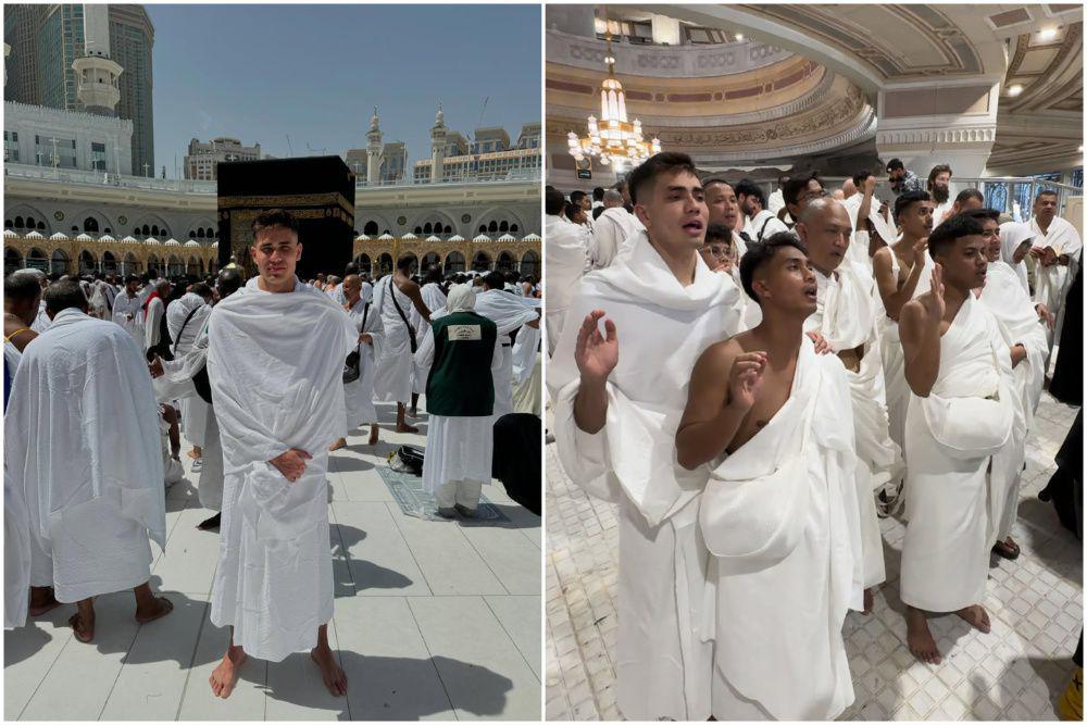 10 Potret Aisar Khaled Umrah di Akhir Ramadan 2025, Penuhi Nazar!