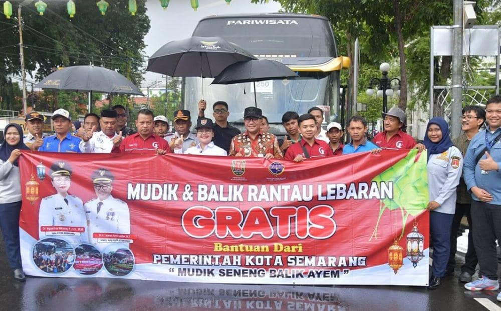 Pemerintah Kota Semarang menggelar mudik gratis bagi warga Ibu Kota Jawa Tengah yang merantau di Jakarta pada Lebaran 2025. (dok. Pemkot Semarang)