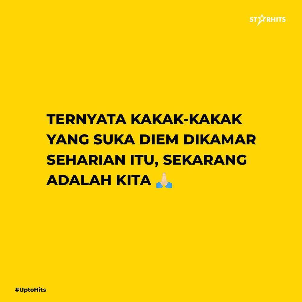 Realita yang dulu kita kira buat kakak-kakak (instagram.com/starhitsid)