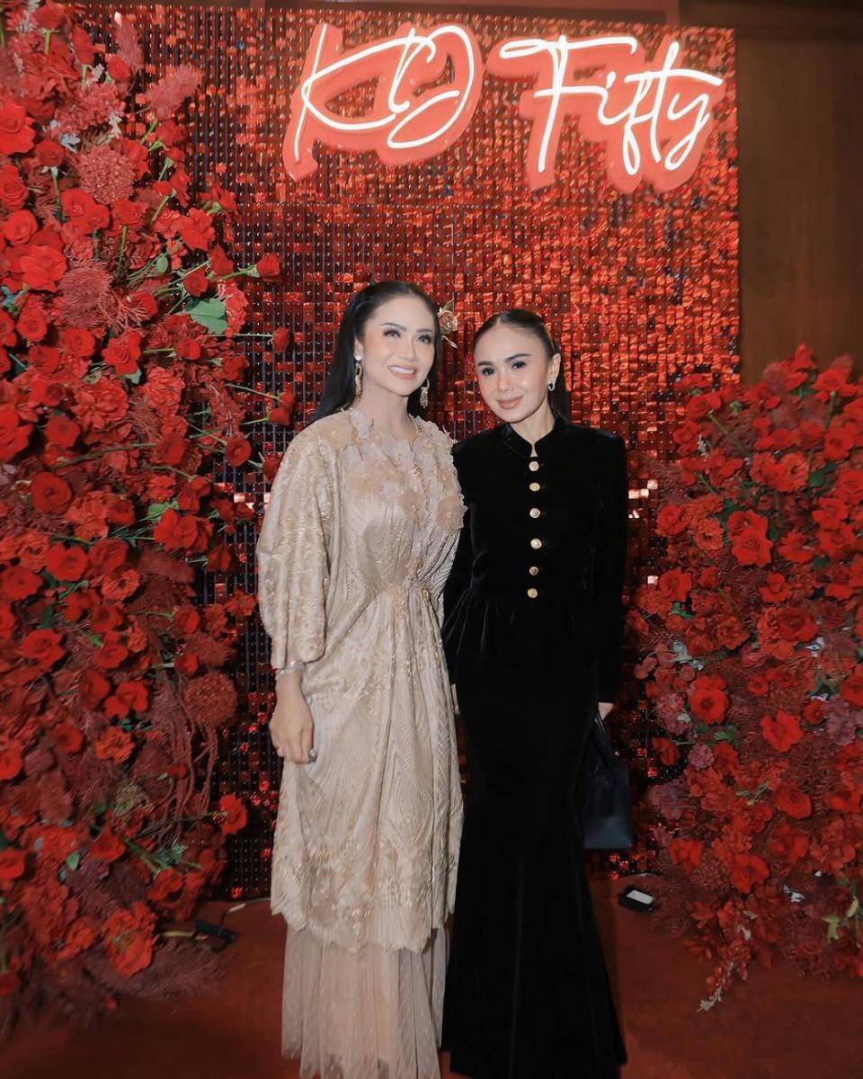 Gaya Kris Dayanti di Birthday Party Ke-50 (instagram.com/krisdayantilemos)