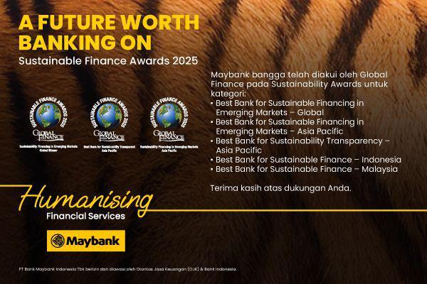 Maybank Indonesia Raih Penghargaan dari Global Finance